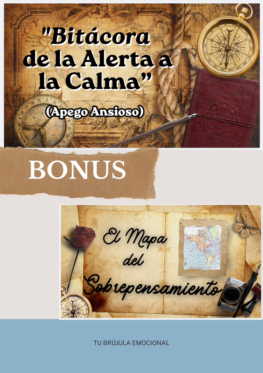 Bitácora de la Alerta a la Calma + Bonus: El Mapa del Sobrepensamiento